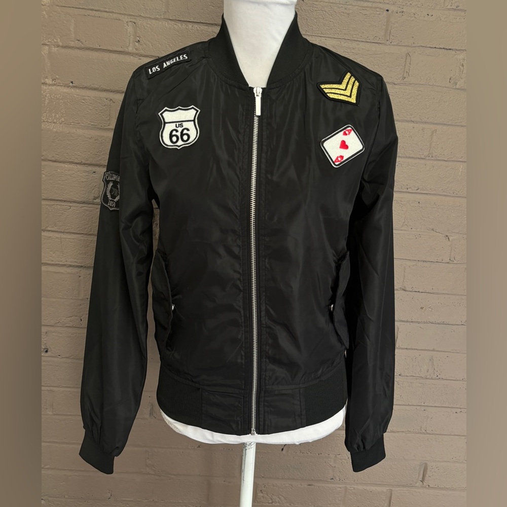 Yoki black bomber Jacket S